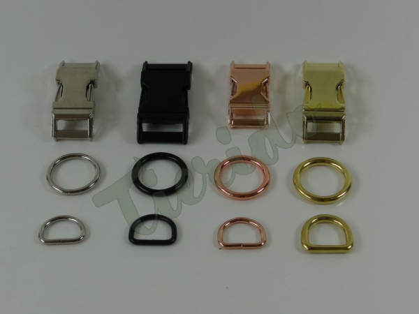 Halsband Metallsteckschließe SAFETY-line 25mm